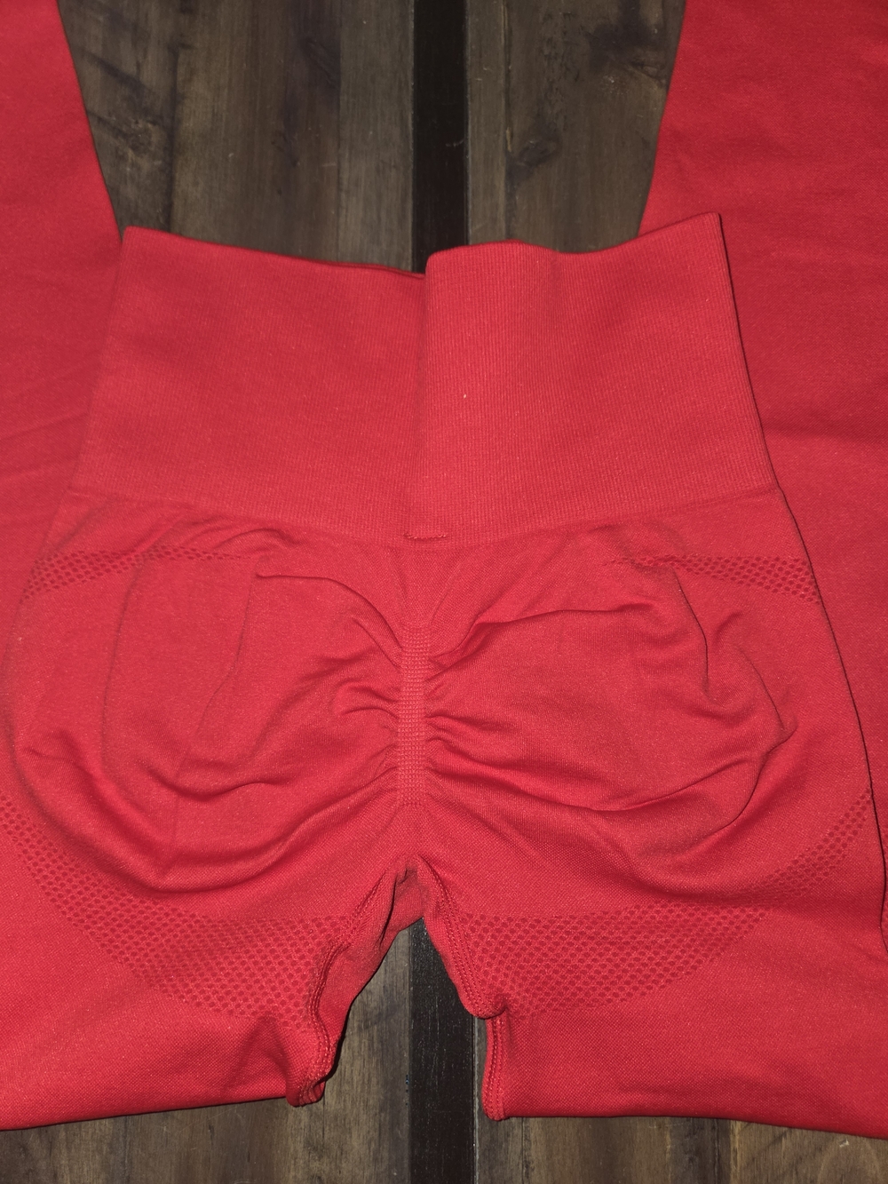 Seamless Flow High Waisted Ruched 7/8 Yoga Leggings
